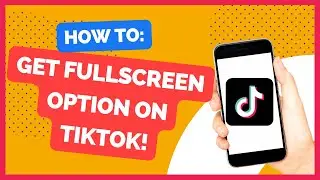 How To Get Fullscreen Option On TikTok