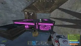RUST: when you run outa storage in base. so you improvise