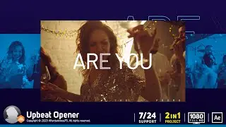 Upbeat Opener - After Effects Template
