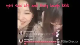 예리 인스타도중 방탄소년단 언급 Red Velvet Yeri said BTS