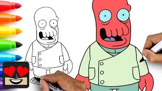 How To Draw Dr.Zoidberg | Futurama