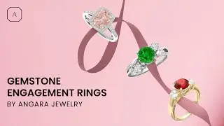 Gemstone Engagement Rings Collection by Angara Jewelry | Diamond Alternatives | Angara.com