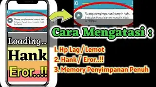 Cara mengatasi HP Lag/Lemot dan memory penyimpanan penuh tanpa resiko (SAMSUNG)