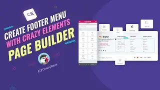 How to Create a  Custom Footer with Crazy Elements - Elementor Based PrestaShop Live Page Builder