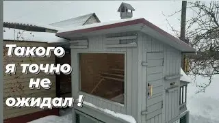 First PROBLEMS. Chicken coop 