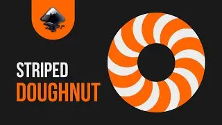 How to Create a Striped Doughnut in Inkscape