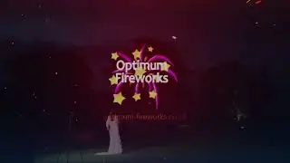 Optimum Fireworks - Grantley Hall Wedding Pyromusical