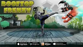 Rooftop Frenzy | Play on your Mobile device | Available now on iOS, Google Play, Amazon and Windows