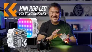 🎥 K&F Concept RGB Mini Video Light: The Ultimate Creator's Tool? 🔥