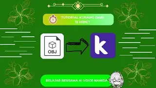 Membuat Model 3D di Kodular | Tutorial Mengimpor File OBJ