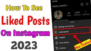 How to see liked posts on instagram 2023,