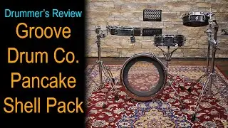 Can A Small Footprint Deliver A Big Sound?? // Groove Drum Co. Pancake Shell Pack // Full Review...