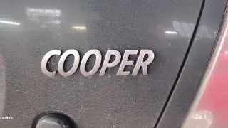 Mini Cooper  замена лобового стекла