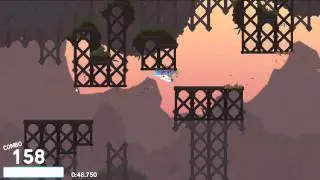 Dustforce [PC] Dusk Run Perfect SS Walkthrough