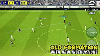 Old Formation is Back With New Individual Instructions | Pes Doctor | eFootball 2024 Mobile