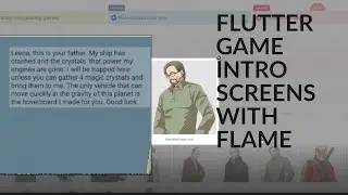 25. Plot Introduction on Flutter Flame with Overlay Control - Leena