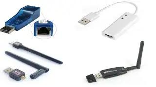 Тест-сравнение скорости работы 4-х портативных usb wi-fi и usb rj45 адаптеров из Китая.