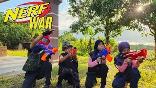 Epic Nerf War! Don't Mess With Nerf War Master!