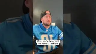 RAMS FAN VS LIONS FAN #djhuntsofficial #comedyfilms #comedymovies #larams #detriotlions #nfl #funny