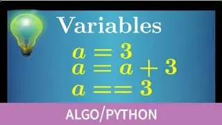 Python • Variables • What you need to know & mistakes to avoid • int float and string - high school