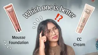 Comparing LAKME 9 to 5 CC Cream and Mousse  Foundation | Which one is better ? |