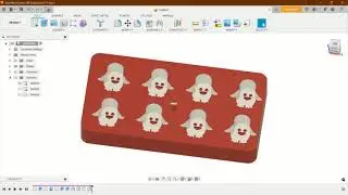 Chocolate Mold Pattern using Fusion 360