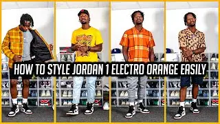 How To Style Air Jordan 1 Electro Orange Outfit Easily!