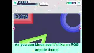Custom profile Idea and/or Template [RGB Arcade theme] Project Sekai