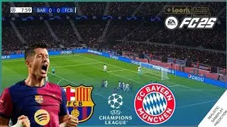 Barcelona vs Munchen Highlight Final Liga Champions gameplay FIFA 19 PATCH FC 25