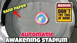 AUTOMATIC beyblade awakening stadium | dangerous beyblade stadium