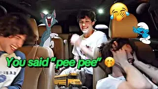 Sturniolo Triplets having middle school boy humor for 8 mins straight
