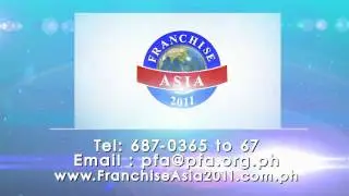 PFA Philippine International Franchise Conference & Expo 2011 TV Plug