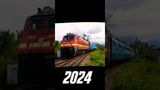 2924 train 🚆 vs 5000 BCE train 🚂 💥💥 #viral #shorts