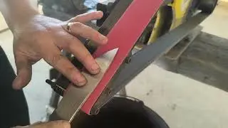 Fazendo desgaste lateral de 3 facas na mesa de integrais