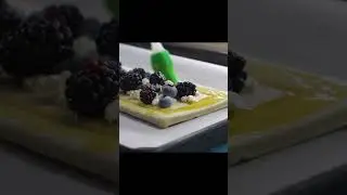 Blackberry and Blueberry Puff Pastry Tarts