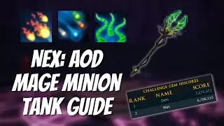 Nex: Angel of Death - Mage Minion Tank Guide (Fractured Staff of Armadyl)