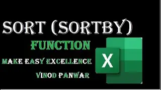 Excel Sort & Sortby Function