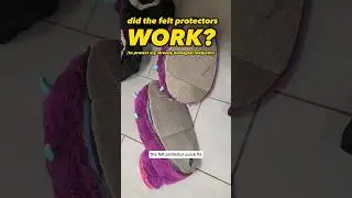 did the felt protectors work as a quick fix for my fursuit feetpaws? 