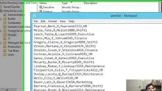 Using DsAdd to Import Active Directory Users and Groups in Bulk