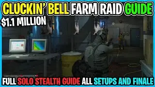 GTA Online Cluckin Bell Raid Full Money Guide - Solo Stealth Guide for Cluckin Bell Farm Raid