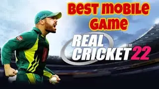 Playing Real Cricket 2022 for the first time - Best Mobile Cricket Game