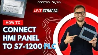 How to connect HMI panel to Siemens S7-1200 PLC?
