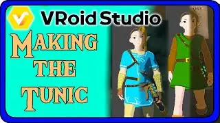 Resuming Link's Tunic in VRoid.