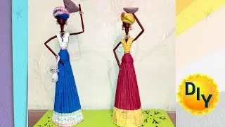 Africans, do-it-yourself dolls. DIY / needlework