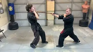 KENPO Staff Set Techniques 1-2: Jamie Seabrook