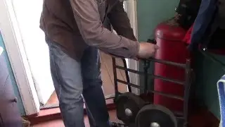 купил тележку хлам возить