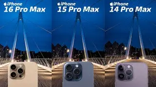iPhone 16 Pro Max vs iPhone 15 Pro Max vs iPhone 14 Pro Max Camera Test