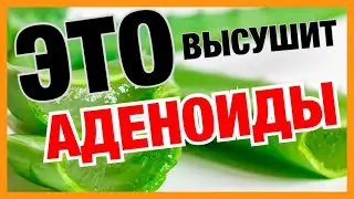 Как Вылечить АДЕНОИДЫ в Домашних Условиях !