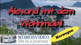 Ålesund mit dem Wohnmobil