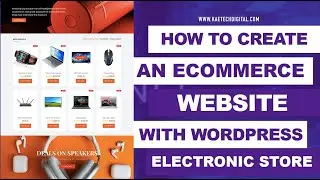 How to create an eCommerce Website With WordPress For Beginners